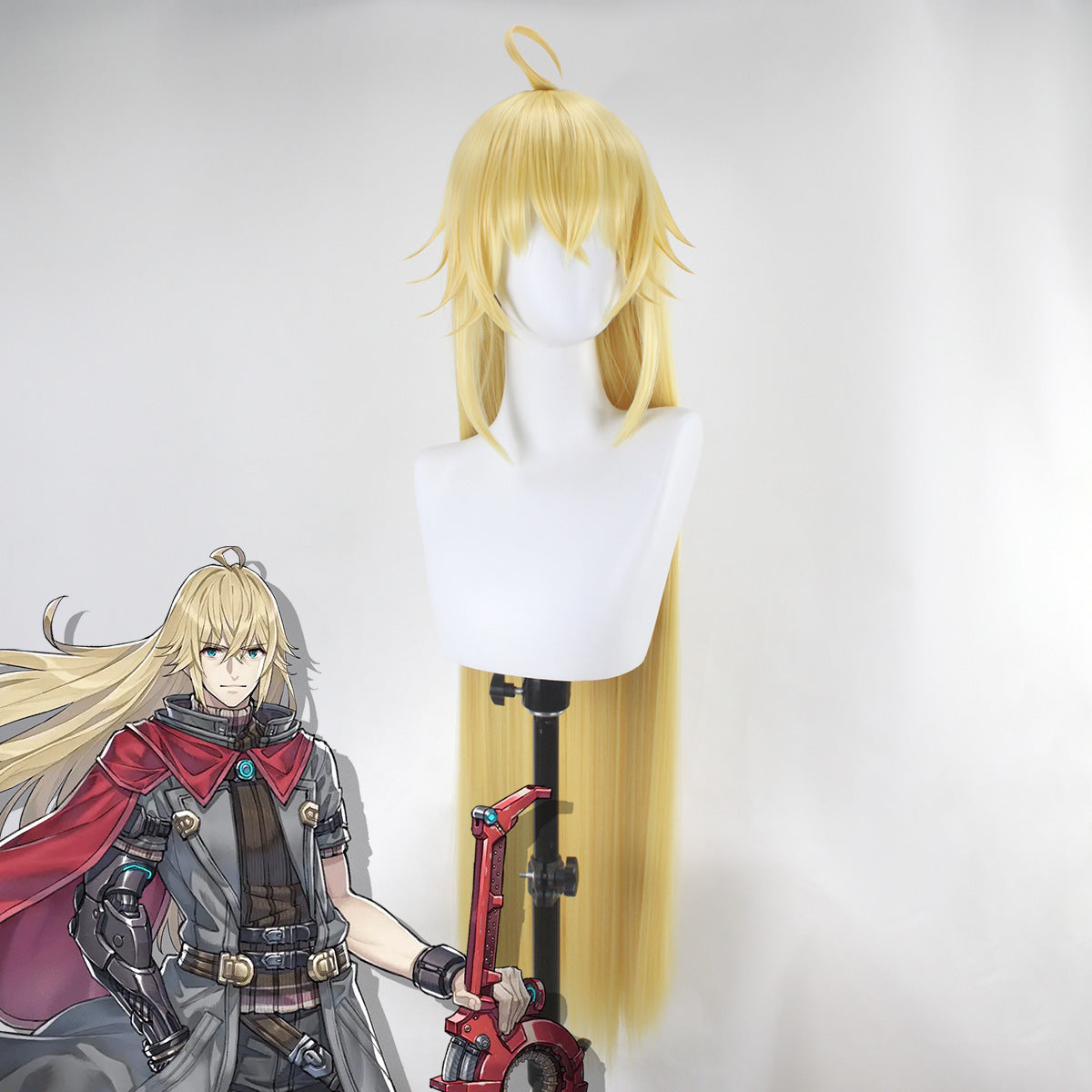 Xenoblade Chronicles 3 Future Redeemed Shulk Golden Cosplay Wig Wig - Tophatter Daily Deals